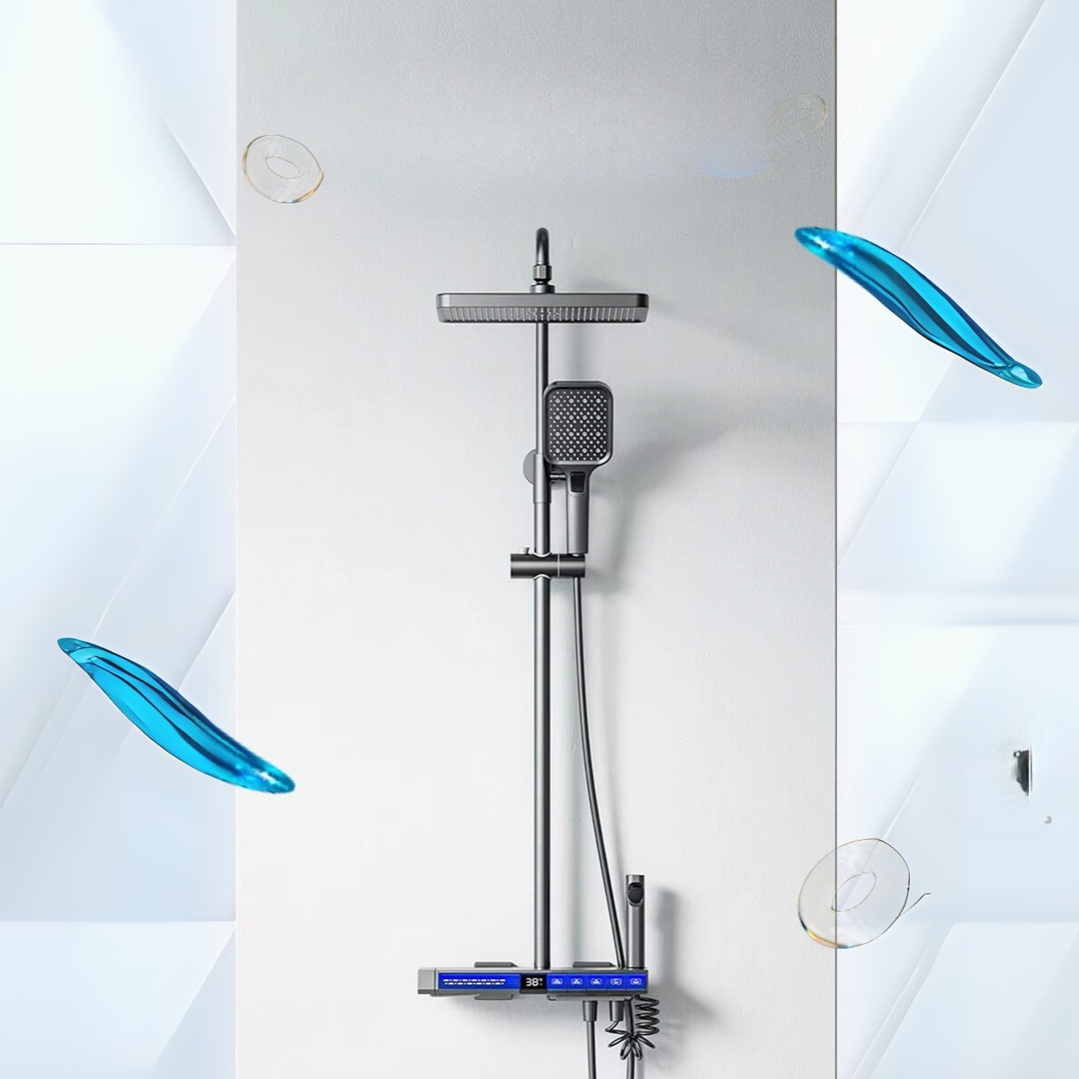 CÂY SEN TẮM PHÍM ĐÀN NHIỆT ĐỘ 5 PHÍM CAO CẤP SD-170
