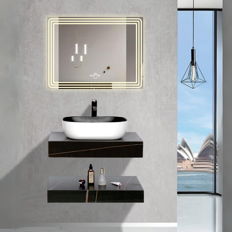 BỘ LAVABO BÀN ĐÁ CAO CẤP BĐ-56L