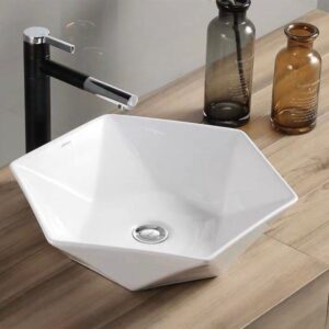 LAVABO SỨ TRẮNG SD-L5012 Q-SADO