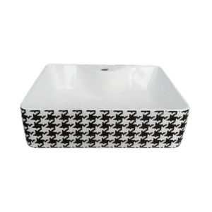 LAVABO SỨ XANH ĐEN SD-5124 Q-SADO