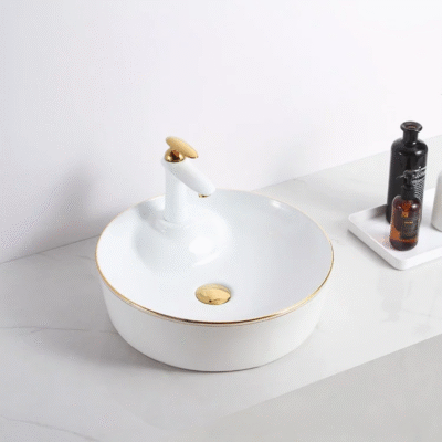 LAVABO SỨ TRẮNG SD-L5021 Q-SADO