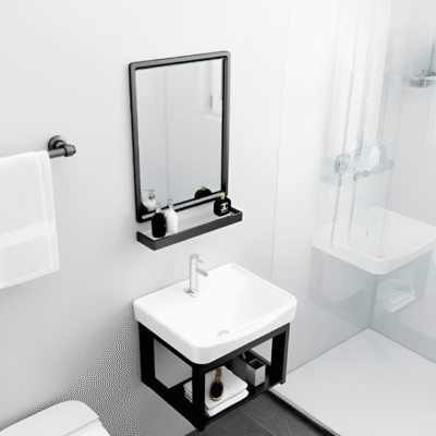 TỦ LAVABO PVC CAO CẤP CB-24 Q-SADO - Ảnh 2