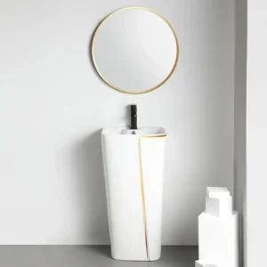 LAVABO CAO CẤP SD-L3745 Q-SADO CHÂN ĐỨNG