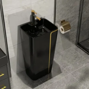 LAVABO CAO CẤP SD-L3743 Q-SADO CHÂN ĐỨNG