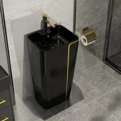 LAVABO CAO CẤP SD-L3743 Q-SADO CHÂN ĐỨNG