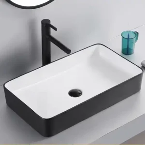 LAVABO SỨ  ĐEN SD-5127 Q-SADO