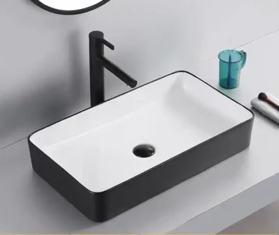 LAVABO SỨ  ĐEN SD-5127 Q-SADO