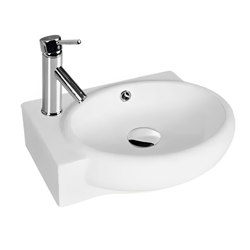 LAVABO SỨ TRẮNG SD-L5097 Q-SADO