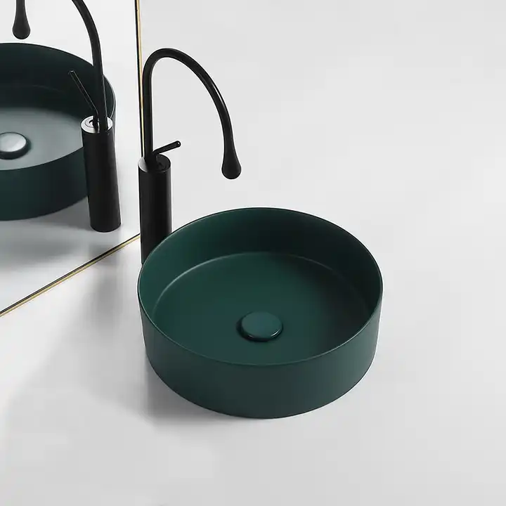 LAVABO SỨ XANH SD-L5066 Q-SADO