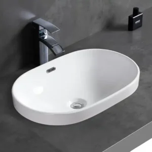 LAVABO SỨ TRẮNG SD-L031 Q-SADO
