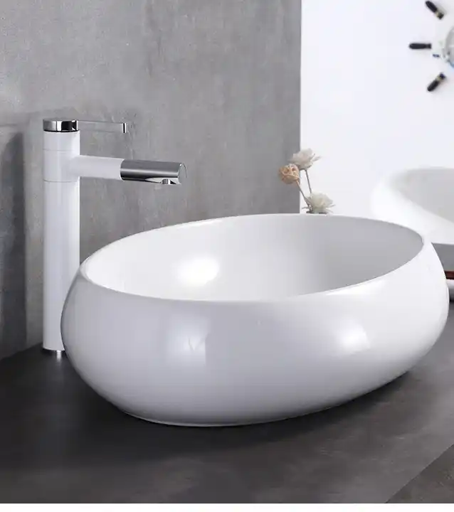 LAVABO SỨ TRẮNG SD-L5099 Q-SADO