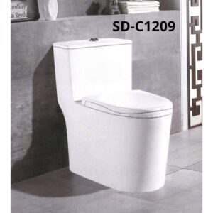 BỒN CẦU 1 KHỐI NẮP CONG SD-C1209