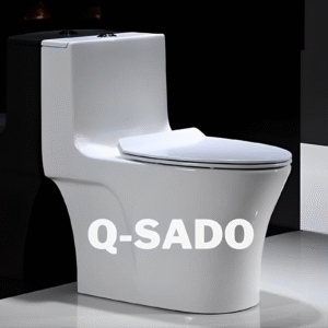 Bồn cầu 1 khối Két Nước Vuông Giác Cạnh Q-SADO SD-C038