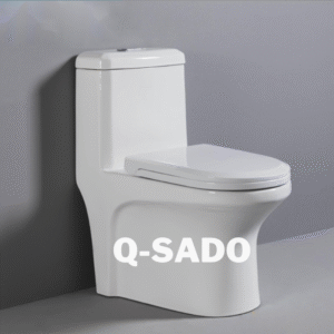 Bồn cầu 1 khối Két Nước Vuông Giác Cạnh Q-SADO SD-C028