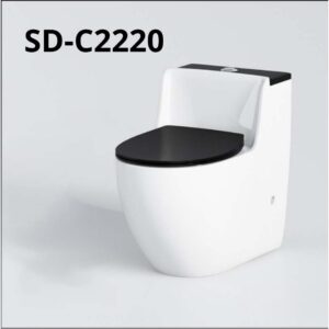 Bồn cầu 1 khối cao cấp phong cách châu Âu Trắng SD-C2220