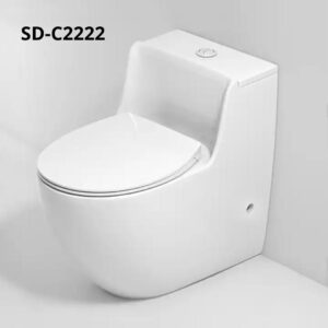 Bồn cầu 1 khối cao cấp phong cách châu Âu Trắng SD-C2222